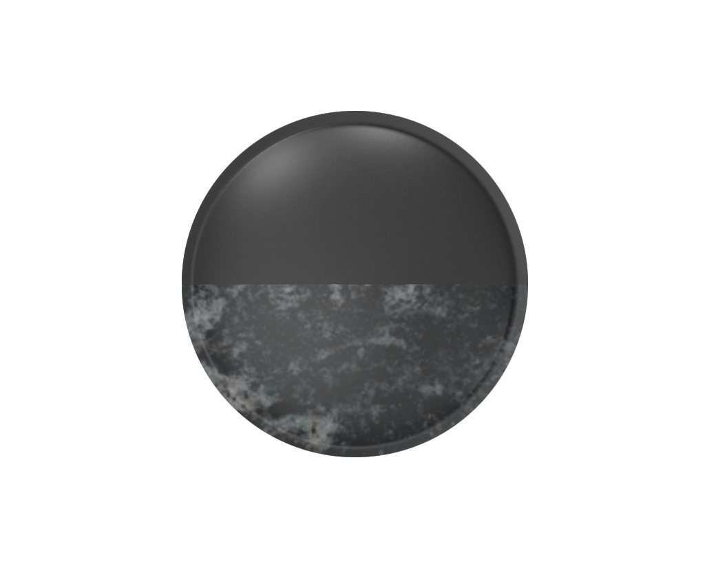 Flat Black & Marmol negro Boreal